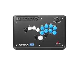 MAYFLASH F700 FLAT Elite Wireless Leverless All Button Controller with Sanwa buttons Compatible with PS5, PS4, PC, Xbox Series S/X, Switch/Switch 2 and more Support Wireless Bluetooth, 2.4G and Wired