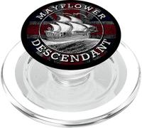 Mayflower Descendant en détresse Union Jack PopSockets PopGrip pour MagSafe