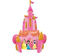 Mayflower Products Ballon Aluminium château Recto Verso Princesses Disney 88 x 139 cm