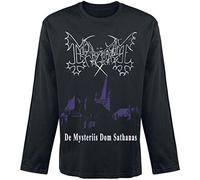 Mayhem T-shirt manches longues De Mysteriis Dom Sathanas Noir S