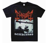 Mayhem Deathcrush Men T-Shirt Metal Band Tee Black M