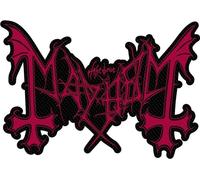 Mayhem - Découpe - Patch, Tissu tissé Logo RO2919 (Taille unique) (Rouge/Noir)