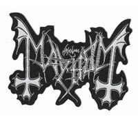Mayhem - Logo (blanc) - Patch