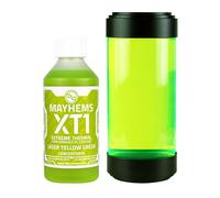 Mayhems - XT1 Liquide de refroidissement concentré pour ordinateur - série de performances thermiques, fluorescent UV, 250 ml, laser yellow green (jaune-vert)