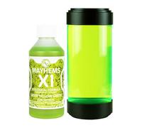 Mayhems - X1 Liquide de refroidissement concentré pour ordinateur - Série écologique, fluorescent UV, 250 ml, laser yellow green (jaune-vert)