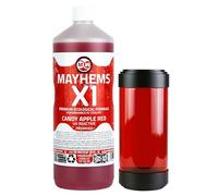 Mayhems - X1 Liquide de refroidissement prémélangé pour ordinateur - Série écologique, fluorescent UV, 1 litre, candy apple red (rouge)