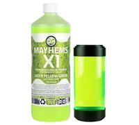 Mayhems - Liquide de refroidissement PC - X1 Prémélange - Série écologique, fluorescent UV, 1 litre, jaune vert