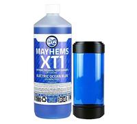 Mayhems - XT1 Liquide de refroidissement prémélangé pour ordinateur - série de performances thermiques, fluorescent UV, 1 litre, electric ocean blue (bleu)