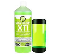 Mayhems - XT1 Liquide de refroidissement prémélangé pour ordinateur - série de performances thermiques, fluorescent UV, 1 litre, laser yellow green (jaune-vert)