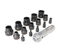 Mayhew Pro 66000 Lot de 16 poinçons creux 1/8" à 1-3/16"