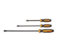 Mayhew Tools 14071OR Dominator Pro Lot de 3 pieds-biche incurvés Orange 30,5 cm, 43,2 cm et 63,5 cm