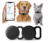 MAYHORY Collier de suivi pour chat - Traqueur GPS en temps réel pour chats et chiens, pas de frais mensuels et aucune carte SIM nécessaire, fonctionne avec Apple Find My (iOS uniquement) | Alternative