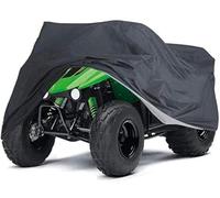 Mayhour Housse de protection étanche pour tondeuse à gazon, coupe universelle, résistante aux UV, pour tondeuse autoportée, toutes saisons, protection contre les intempéries (M :177x110 x 110 cm)