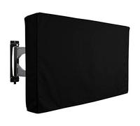 Mayhour Housse de télévision d'extérieur robuste et étanche avec joint inférieur résistant à la chaleur, aux intempéries, à la poussière, aux UV, durable (152,4-165,1 cm)