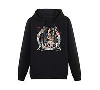 MAYILI Warm Sweatshirts Alice Madness Returns Heavyweight Hooded Black XL