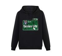 MAYILI Warm Sweatshirts Brock Lesnar Suplex City Heavyweight Hooded Black L