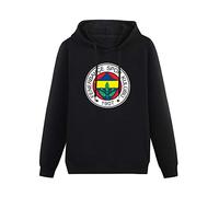 MAYILI Warm Sweatshirts Geek Fenerbahce SK Heavyweight Hooded Black L