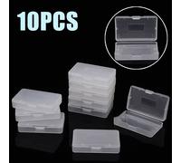 Mayitr 10 Pièces Transparent Jeu Douilles Pp En Plastique Cartes De Jeu Cartouche Housse Anti-Poussière Pour Nintendo