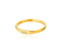 MAYIYAHO 777 888 444 Anges Nombre Bagues pour Femmes Plaqué Or Minuscule Acier Inoxydable Bague numérique Couple Jewerly Cadeaux de Noël Anillos