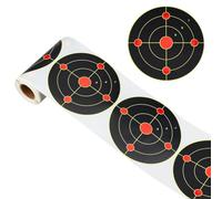 MAYJOYDIY 100 Autocollant pour Cible de Tir Papier Réactif de 15cm Autocollant pour Cible pour Stand de Tir Arc de Tir à l'arc Entraînement Pratique (Ronde)