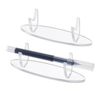 MAYJOYDIY 4 support de Sabre en Acrylique Transparent Présentoir de Baguettes Support D'Épée de Samouraï Multifonction Présentoir de Collection de Stylos et Crayons pour Décoration de Bureau