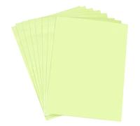 MAYJOYDIY 8 feuille de Papier Imprimable Phosphorescent Papier Autocollant Adhésif Vert Jaune A21x29.5 4cm pour Imprimer des Motifs Logo Autocollants de Table Cartes de Voeux des Signets