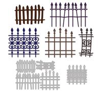 MAYJOYDIY Matrice de Découpe en Métal pour Clôture Matrice de Découpe pour Clôture de Jardin Vintage Pochoirs de Découpe pour Scrapbooking Cartes de Bricolage Album Décor de Cadeaux