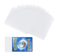 Maykafay Pochette Carte, 300pcs Sleeves Protège Carte pour Cartes, Pochette pour Carte Standard Taille 66x91mm, Protection Carte, pour Cartes de Change,Carte de Jeu,Cartes de Sport