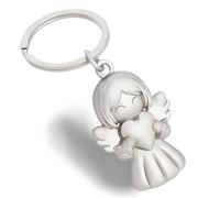 Maykafay Porte-clés Ange Gardien, Cadeaux d'anniversaire Idée Cadeau Accessoire, Argent