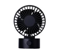 maykawe Refroidisseur USB alimenté par ventilateur de bureau avec deux contrôles, faible bruit, grand volume d'air amovible pour un nettoyage facile, léger