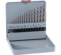 Maykestag Jeu de forets hélicoïdaux DIN338N, taille 1-10 19 pcs.