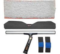 Maykker Kit de nettoyage de vitres : Hedgehog Mop & Swivel T-Bar pour des résultats de nettoyage professionnels Maykker Kit de nettoyage de vitres : Hedgehog Mop & Swivel T-Bar pour des résultats de n
