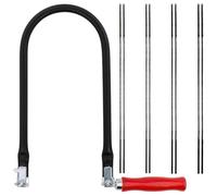 Maylatte Kit de scies à chantourner en métal - Kit complet de scie à chantourner avec coude, 8 lames de scie (4#6#8#10#), pour des coupes précises et des travaux de bois