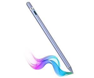 Maylofi Stylet actif pour écran tactile, stylo numérique élégant rechargeable universel pour iPhone/iPad Pro/Mini/Air/Android et la plupart des écrans tactiles capacitifs (Bleu)