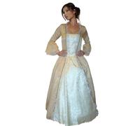 MAYLYNN Costume baroque Sissy Elbe 11343 - Robe baroque - 2 pièces - Taille XS
