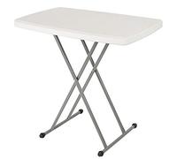 MAYMA Tables à Manger de Jardin,Table de Pliante, Table de Jardin Plastique, Hauteur réglable, pour Une Utilisation en intérieur ou en extérieur,76 * 50 * 74cm