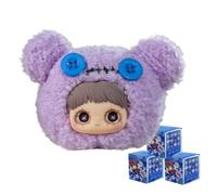 MayMei Crazy Circus Série Blind Box Action Figurines Mystery Box Mignon Jouet aléatoire Cadeau d'anniversaire Noël Jouets à collectionner pour ornements de bureau 3 pièces