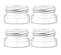 Maymom Adaptateur de filetage pour biberon, compatible avec Spectra 9 Plus S1 S2, compatible avec Maymom à col large/Avent, compatible avec les biberons Lansinoh, MAM et Pigeon, lot de 4, sans BPA