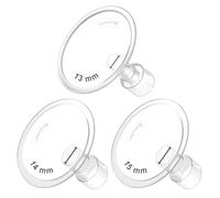 Maymom Brides MyFit Classic/Conical Goldie Pack - Ensemble 3 tailles (13/14/15 mm), compatibles avec tire-laits Medela et connecteurs Maymom base large ou étroite, sans BPA