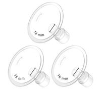 Maymom Brides MyFit Classic/Conical Goldie Pack - Ensemble 3 tailles (14/15/16 mm), compatibles avec tire-laits Medela et connecteurs Maymom base large ou étroite, sans BPA