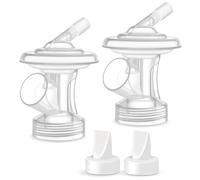 Maymom connecteur valve compatible avec Medela MaxFlow Freestyle Flex Swing Maxi Sonata Freestyle, remplace connecteur PersonalFit Flex, accessoire compatible non original