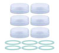 Maymom couvercles pleins avec joint d’étanchéité, compatibles avec biberons Avent à large col, capuchons de voyage remplaçant la bague et le disque d’étanchéité Avent Natural