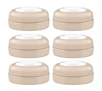 Maymom couvercles vissés type capuchons de voyage avec disque inscriptible, compatibles avec biberons Avent et Maymom à large col, remplacement bague et disque Avent Natural, lot de 6, kaki