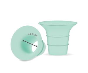 Maymom insert de téterelle 14 mm compatible avec Elvie simple/double électrique et Elvie Stride cup 24 mm portable, accessoire compatible