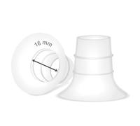 Maymom insert de téterelle 16 mm compatible avec Elvie simple/double électrique et Elvie Stride cup 24 mm, compatible avec téterelle Medela PersonalFit Flex