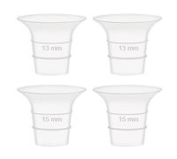 Maymom inserts de bride compatibles avec Elvie Single/Double Electric et Stride Cup 24 mm, accessoires compatibles non originaux, 13 et 15 mm