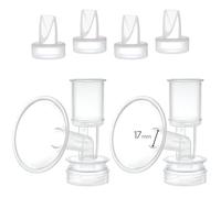 Maymom kit téterelle 17 mm et valve bec de canard compatible avec Ameda Purely Yours Ultra, accessoire compatible non original