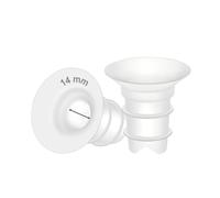 Maymom Lot de 2 inserts de bride 14 mm compatibles avec Spectra, Medela 24 mm, Momcozy S9 Pro/S12 Pro, Willow Wearable Cup. Compatible avec Medela Freestyle, Harmony, pour réduire de 24 mm à 14 mm
