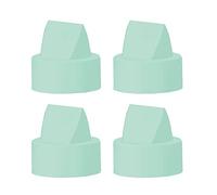 Maymom Lot de 4 valves à bec de canard compatibles avec Momcozy S9/S12, Spectra Caracup, FEISIKE Cup version 2011, TSRETE ; 4 pièces (vert, pour Elvie Stride)