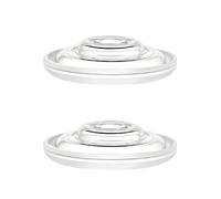 Maymom membrane en silicone compatible avec Momcozy S9 S12, FEISIKE cup version 2011 et TSRETE, accessoire compatible pour tire-lait portable, lot de 2